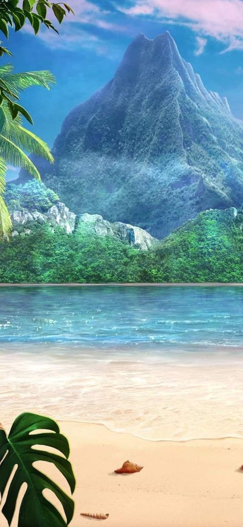 Wallpaper Backgrounds Moana, Moana Iphone Wallpaper, Disney Nature Wallpaper, Moana Beach Background, Moana Movie Aesthetic, Moana Hd Wallpaper, Aesthetic Moana Wallpaper, Moana Background Wallpapers, Disney Beach Wallpaper