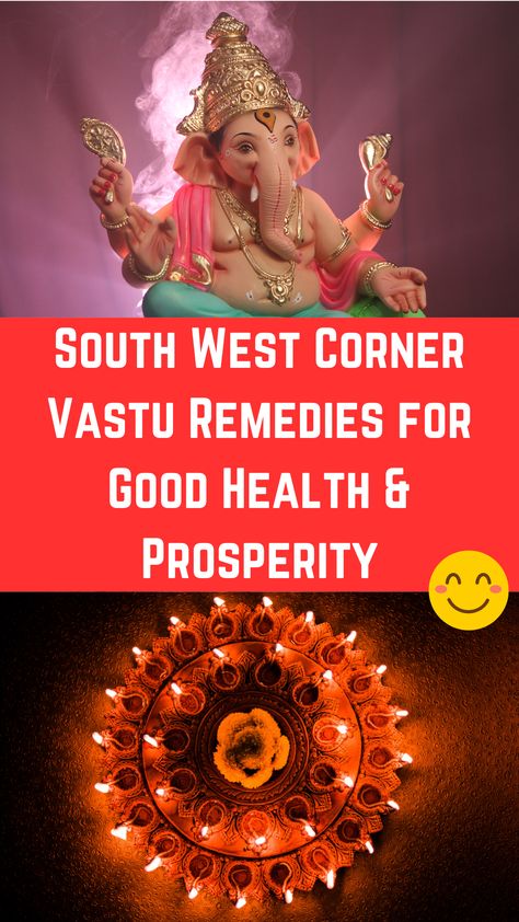 South West Corner Vastu Remedies for Good Health & Prosperity Vastu Tips For Good Health, South Wall Vastu Painting, Vastu Tips House, Southwest Wall Decor, South Western Decor, Entry Door Colors, Vastu Remedies, Painting Installation, Bed Placement