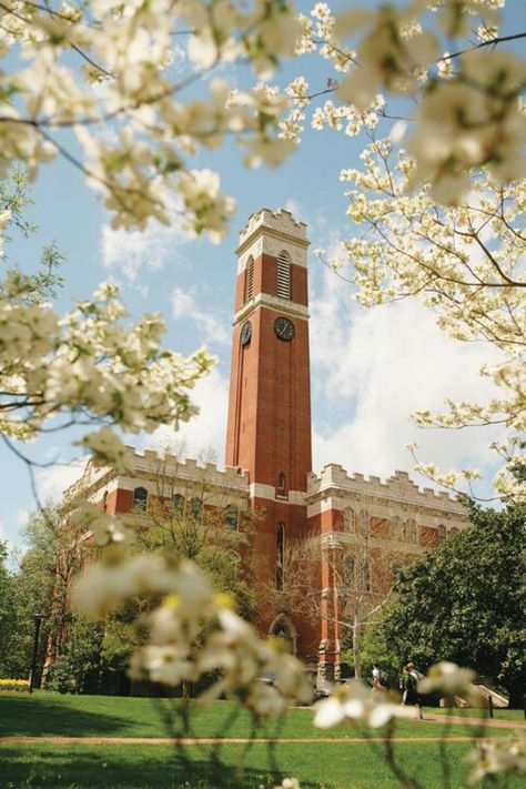 Vanderbilt campus Campus Aesthetic, College Vision Board, College Tour, College Visit, Easy Photography Ideas, Music City Nashville, College Living, Vanderbilt University, College Advice