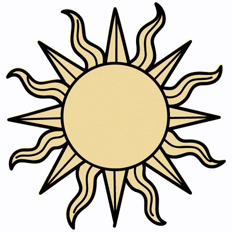 Sun Vector Illustrator Sun Images Art, Sun Vector Illustration, Sun Outline, Sun Images, Stylized Sun, Sun Vector, Jagua Henna, Sun Tattoo Designs, Sun Drawing