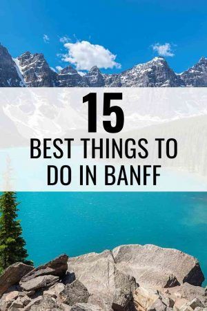 15+ Best Things to Do in Banff, Canada | Banff & Lake Louise 2020 Guide Banff Canada Summer, Canada Honeymoon, Winter Honeymoon, Mexico City Travel Guide, Things To Do In Banff, Canada Banff, Banff Lake, Banff National Park Canada, Fairmont Chateau Lake Louise