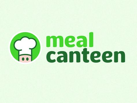 Meal Canteen logo by Laurent Holdrinet Canteen Logo Design, Canteen Illustration, Canteen Design Ideas, College Canteen, School Marketing, Panda Logo, Canteen Water Bottle, Logo Design Ideas, Food Logo