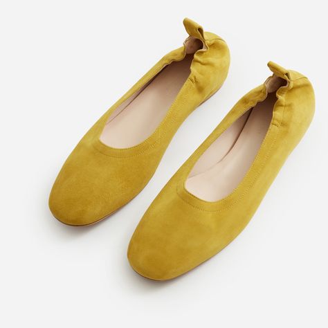 Cassandra Cain, Narrow Shoes, Shoes Hack, Shoe Wishlist, Ballerina Shoes Flats, Minimalist Shoes, Yellow Shoes, Ballerina Shoes, Mellow Yellow