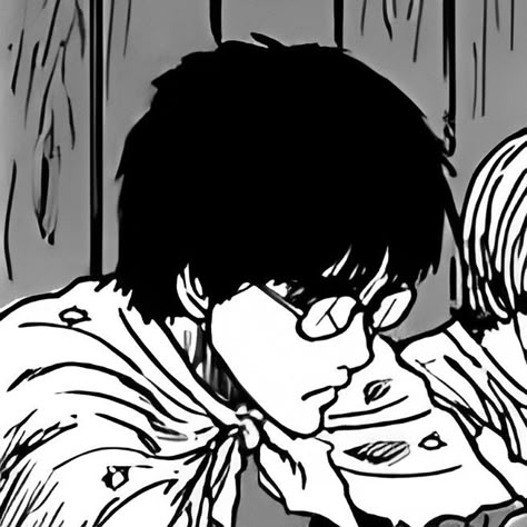 Uzumaki Junji Ito Shuichi Saito, Uzumaki Shuichi Saito, Shuichi Saito Icon, Shuichi Junji Ito, Shuichi Uzumaki, Junji Ito Art Style, Junji Ito Manga Icon, Shuichi Saito, Shuichi Pfp