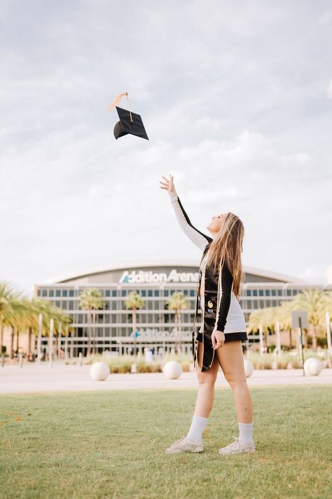 Grad Pictures Ideas, Ucf Graduation Pictures, Ucf Graduation, Grad Picture Ideas, Cap And Gown Pictures, Grad Photo Ideas, Graduation Picture Ideas, Dress Pics, Graduation Photo Ideas