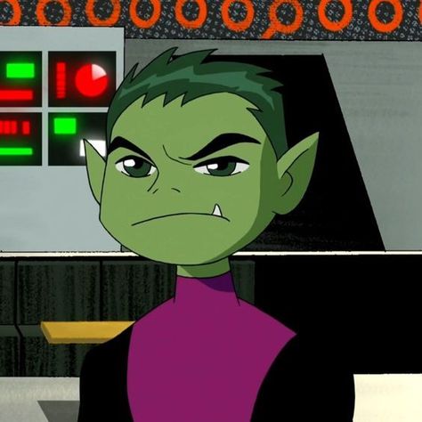 Beast Boy Pfp, Cartoon Network Aesthetic, Victor Aesthetic, Network Aesthetic, Movie Pfp, Cool Screensavers, Teen Titans Go Characters, Old Teen Titans, Pfp Cartoon