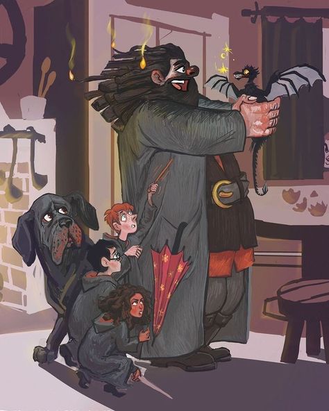 Hagrid Fanart, Ashley King, Harry Potter Groups, Robbie Coltrane, Rubeus Hagrid, Harry Potter Illustrations, Instagram Edit, Harry Potter Artwork, Potter Art