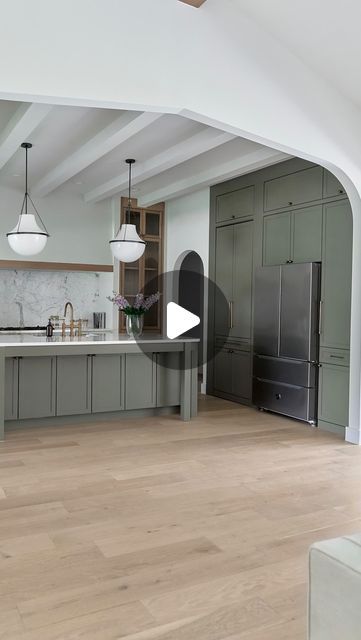 BuildTX Solutions on Instagram: "Feel like your kitchen has everything? 🤔 Let’s take it up a notch ✨ A well-designed pantry isn’t just about storage, it’s about adding value, organization, and style to your space! 💎

Whether it’s hidden or not, a custom pantry maximizes your kitchen’s potential, giving you room to breathe and a sleek look that impresses 💫 Could this be the upgrade your kitchen has been missing? Let us know what you think! 👇🏻

P.S the dented fridge door is getting replaced! ♥️" Kitchen Fridge Placement, Pantry Around Refrigerator, Hidden Fridge Kitchen, Fridge Cabinet Ideas, Getting Replaced, Hidden Fridge, Hidden Pantry, Custom Pantry, Kitchens Design