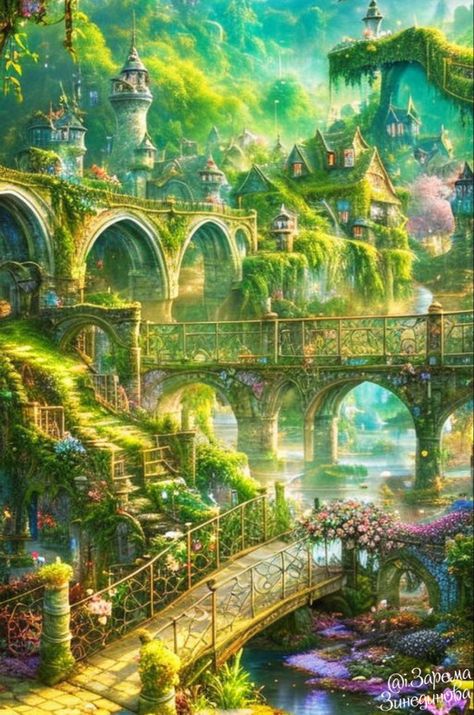 Fantasy House Art, Fantasy University, Fairy Academy, Castle House Design, Fantasy World Map, Art Scenery, My Fantasy World, Fantasy Forest, Fantasy Theme