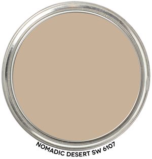 Desert Paint Colors Sherwin Williams, Nomadic Desert Sherwin Williams, Desert Sand Paint Color, Sherwin Williams Nomadic Desert, Desert Paint Colors, Sand Paint Color, Paint Blob, Nomadic Desert, Desert Nomad