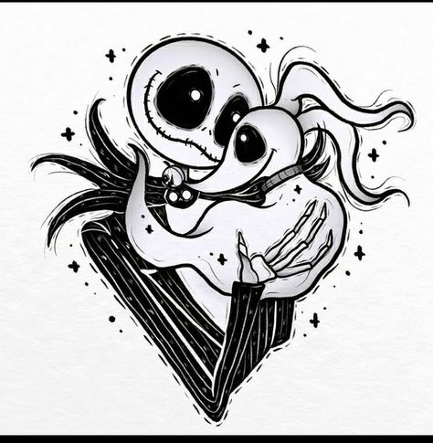 Elephant Art Drawing, Zero Tattoo, Jack And Zero, Wilderness Tattoo, Tattoo Nightmares, Jack Skellington Tattoo, Nightmare Before Christmas Pictures, Stranger Things Tattoo, Zero Nightmare Before Christmas