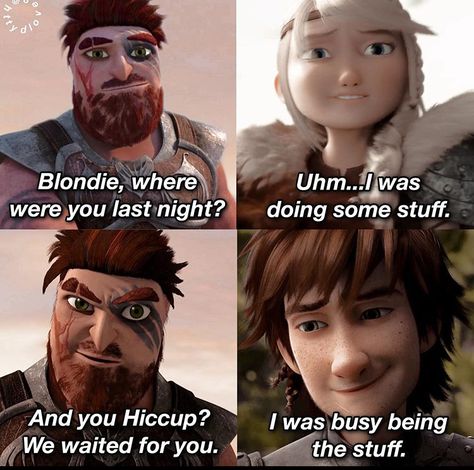 Hiccup And Astrid Comics, Hiccstrid Memes, Httyd Comics, Hicks Und Astrid, Abc Game, Httyd Funny, Scandal Quotes, American Horror Stories, Dragon Memes