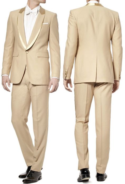 Champagne Tuxedo, Tan Tuxedo, Mens Tux, Gold Tuxedo, Men Tuxedo, Groomsmen Tuxedos, Tan Men, Prom Tuxedo, Suits Prom