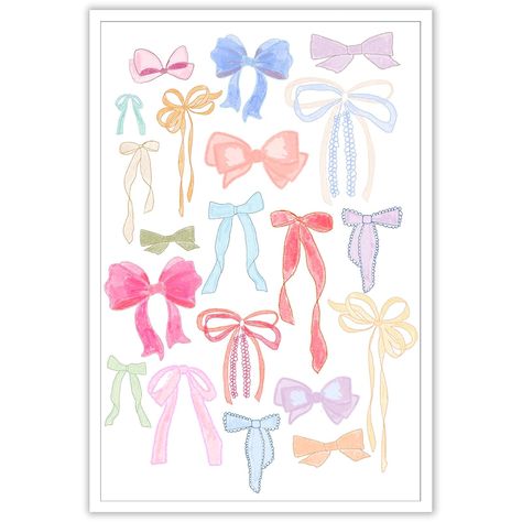 PRICES MAY VARY. 【Grand Millenial Pink Bow Ties Posters Size 】12x16 in (30x40cm), 16x24 in (40x60cm), 24x36 in (60x90cm) Unframed,Modern Minimalist Home Decor Canvas Wall Art Is Perfect for Your Home Fashion Prints Wall. 【watercolor blue yellow bowknot pictures】artwork use high-quality environmentally friendly ink and high-quality canvas, and use the industry's top printers for layered spraying, the colors are delicate and the transition is natural.bring you visual enjoyment. 【Trendy Bow Wall Ar Preppy Watercolor, Grand Millenial, Chinoiserie Wall Art, Prom Bouquet, Bow Drawing, Millenial Pink, College House, Coastal Christmas Decor, Girls Wall Decor