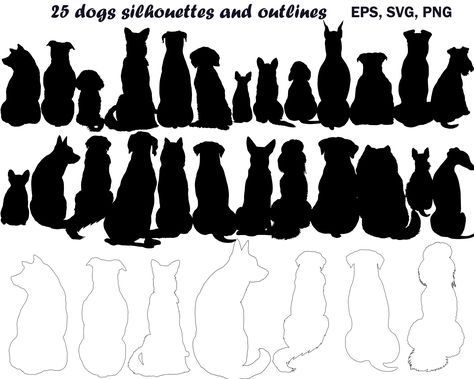 Excited to share the latest addition to my #etsy shop: Digital Dog, Dog Silhouette, Dog Clip Art, Dog Outline, Animal Silhouettes, Back Dog Silhouette, Dog SVG, Dog cut file, Dog cricut https://etsy.me/43asA5e #kidscrafts #digitaldog #dogsilhouette #dogclipart #dogoutl Dog Cricut, Silhouette Dog, Dog Outline, Dog Clip Art, Brittany Spaniel, Dog Cuts, Silhouette Clip Art, Dog Svg, Dog Clip