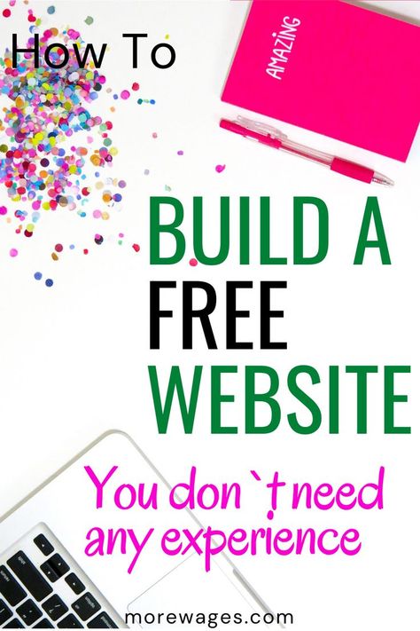 Learn how to create a free website from scratch, you don`t need any experience to get started.Successful blogging starts with a foundation and that foundation is your website. How To Create A Blog For Free, Free Website For Business, How To Start A Website For Free, Free Domain Website, How To Build A Website For Free, How To Make A Website For Small Business, How To Create A Website, Create Free Website, Create Website Free