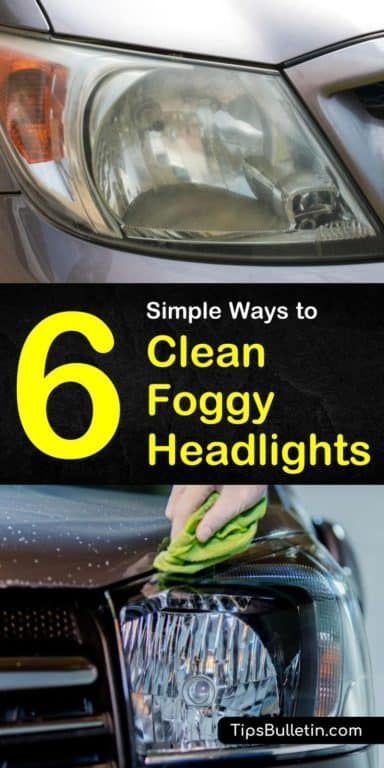 Cleaning Car Headlights, How To Clean Cloudy Headlights, How To Clean Headlights On A Car, Car Diy, Diy Cleaning Headlights Cars, How To Clean Headlights On A Car Diy, Headlight Cleaner Diy, How To Clean Headlight Covers, Foggy Headlights Cleaning