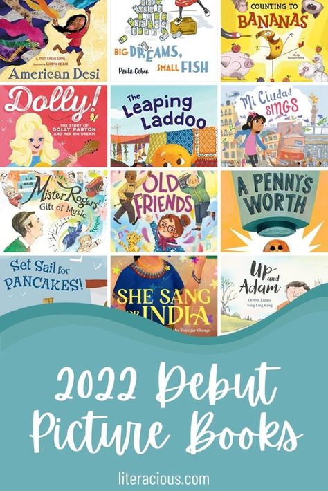 2022 Debut Picture Books – Literacious Best Childrens Books 2022, Top Picture Books, Best Picture Books 2022, Book Angel, Publishing A Book, Books 2022, Library Girl, Different Types Of Books, Kid Books