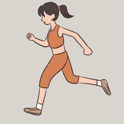 Exercise Gif Cartoon, Yoga Gif, Exercise Gif, Running Clipart, Cartoon Running, Sports Gif, Exercise Images, Running Gif, Exercise Video