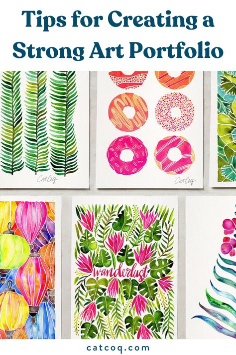 Art Portfolio Ideas, Textile Design Portfolio, Surface Design Portfolio, Design Tricks, Watercolor Blog, Portfolio Ideas, Printmaking Art, Print Design Pattern, Graphic Designer Portfolio