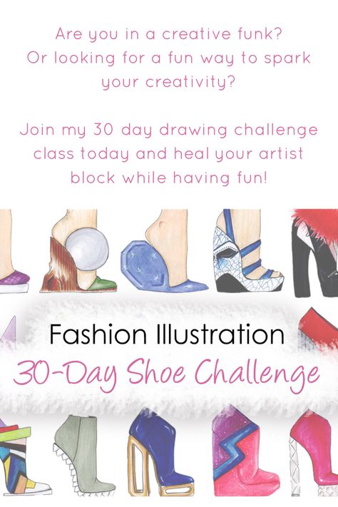 Illustration Prompts, Curious People, 30 Day Drawing Challenge, Fashion Design Classes, Art Challenges, Fashion Vocabulary, My Fashion, Design Challenge, Class Projects