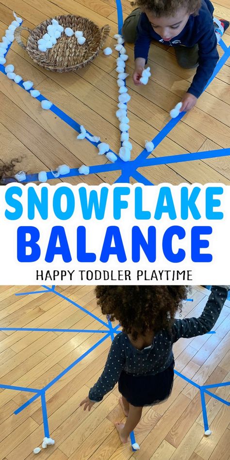 Winter Activities For Toddlers, Winter Crafts Preschool, Winter Activities Preschool, Snow Activities, Snowflake Craft, Winter Activities For Kids, Winter Preschool, Daycare Activities, Christmas Outdoor