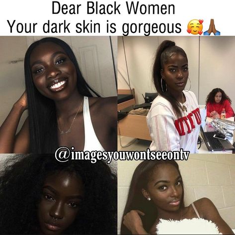 @imagesyouwontseeontv on Instagram: “👏🏿👏🏿👏🏿⁠ Follow 👉🏾 @imagesyouwontseeontv ⁠ .⁠ .⁠ DM us for promo⁠ .⁠ .⁠ .⁠ #melaninrich #blacklove #myblackisbeautiful #blackandproud…” Smooth Clear Skin, Support Black Business, Black Queens, Queen Love, Natural Body Care, Health Skin Care, Dark Skin Women, Never Change, Moisturizer For Dry Skin