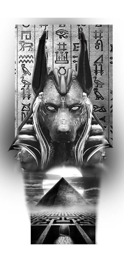 #Anubis #Egypt Anubis Chest Tattoo Men, Evil Anubis Tattoo, Anubis Forearm Tattoo Men, Ra God Egypt Tattoo, Egyptian Calf Tattoo, Anubis Tattoo Back, Anubis Leg Tattoo, Anubis Chest Tattoo, Seth Egyptian God Tattoo