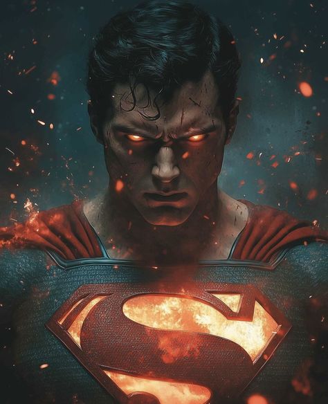 Superman Laser Eyes, Superman Cartoon, Realistic Face Drawing, Realistic Face, Superman Artwork, Comic Inspiration, Superman Wallpaper, Superman Art, Face Drawing Reference