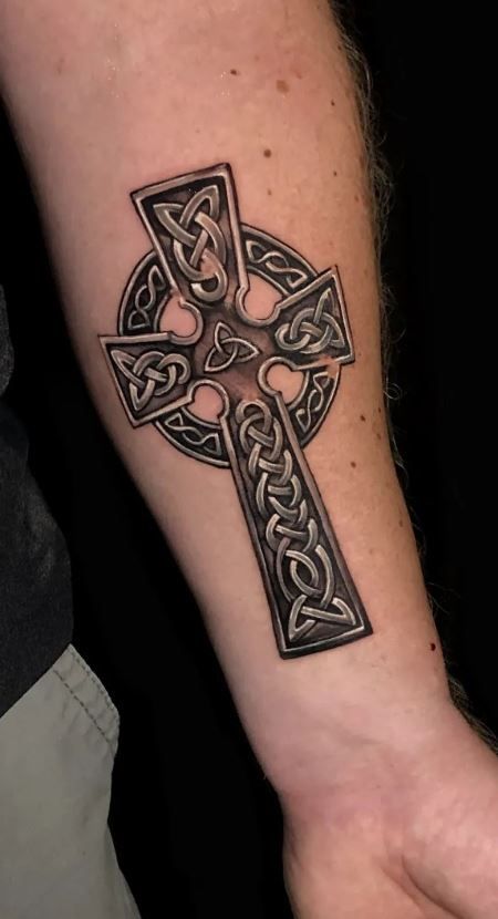 Celtic Cross Tattoos Men, St Brigid Cross Tattoo, Celtic Cross Tattoo Feminine, Irish Cross Tattoo, Celtic Cross Tattoo For Men, Celtic Band Tattoo, Celtic Cross Tattoo, Unique Cross Tattoos, St Brigid Cross