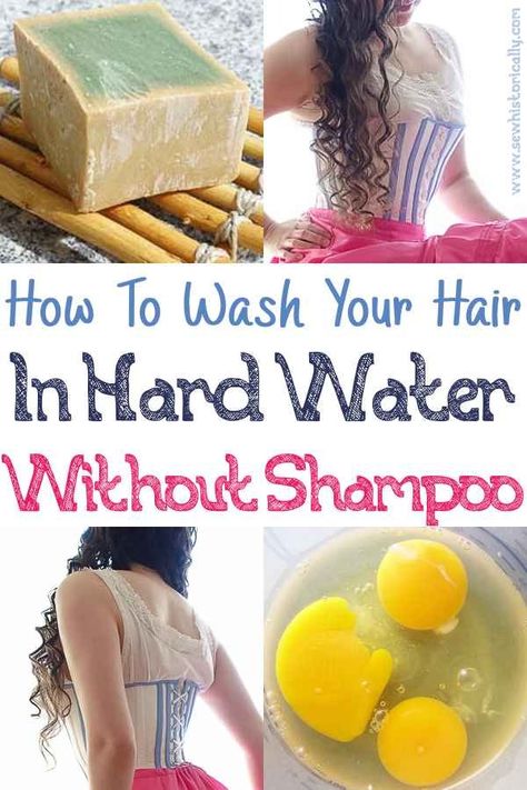 A while ago, I tried the no-poo method and wanted to wash my hair without store-bought liquid shampoo. But I live in an area with hard water! So here are my tips what worked for me and what didn’t if you want to wash your hair without shampoo in hard water. Related: How To Make … Continue reading How To Wash Your Hair Without Shampoo In Hard Water → Water Only Hair Washing, Shampoo For Hard Water, Hard Water Hair, Natural Shampoo Recipes, Homemade Shampoo Recipes, Old Fashioned Hairstyles, Diy Hair Spray, Homemade Natural Shampoo, Greek Hair