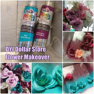 Hatching J's Artistic Masterpieces: Crafting Break: Dyed Fake Flower DYI Spray Paint Artificial Flowers Diy, Spray Paint Fake Flowers, Spray Paint Flowers, Fake Flowers Diy, Artificial Plants Indoor, Making Flowers, Paint Flowers, Diy Sprays, Plants Indoor