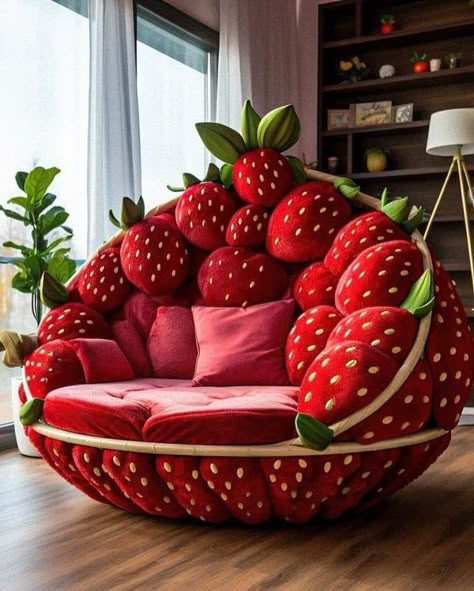 Weird Furniture, Fantasy Furniture, Unusual Furniture, Whimsical Furniture, Dekorasi Kamar Tidur, Ideas Hogar, Cute Bedroom Decor, Dream House Rooms, Cozy Room Decor