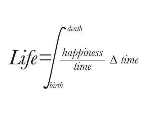 Equation of life!!! Life Equation, Math Puns, Math Quotes, Operational Excellence, Math Jokes, Math Humor, Calculus, Equations, Psych