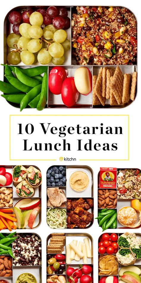 Protein Boxes, Vegetarische Diners, Vegetarian Lunchbox, Easy Lunch Box Ideas, Vegetarian Lunch Ideas, Clean Eating Vegetarian, Easy Lunch Boxes, Easy Vegetarian Lunch, Vegetarian Meal Prep