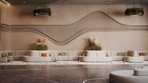 AIRPORT-LOUNGE :: Behance Modern Luxury Lounge Design, Rooftop Restaurant Design, Living Room Lighting Design, Bar And Lounge, Luxury Lounge, Cladding Design, Hotel Lounge, Airport Lounge, Wall Texture Design