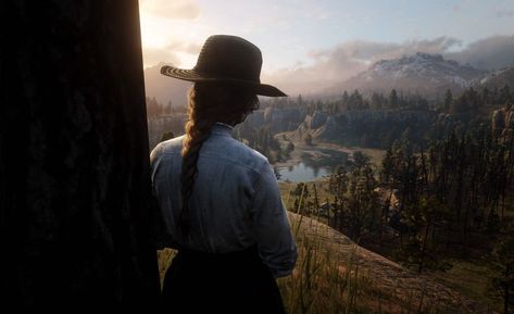 Sadie Adler Aesthetic, Rdr 2 Aesthetic, Rdr2 Camp, Rdr2 Banner, Rdr2 Photography, Rdr Characters, Cowboy Character Design, Sadie Adler, Red Dead Online