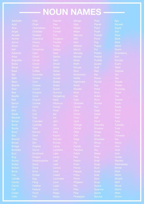 Enby Names Nouns, Enby Names, Non Binary Names, Pink Clouds Wallpaper, Q Photo, Rose Gold Wallpaper, Fantasy Names, Name Inspiration, Names Ideas