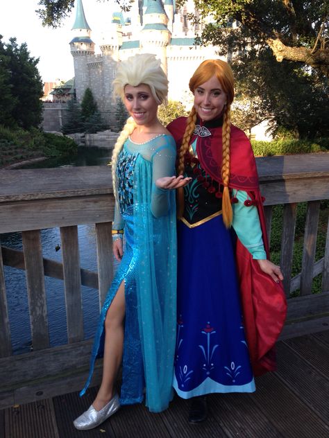 Elsa and Anna at Mickey's Not So Scary Halloween Party #elsa #anna #frozen #mnsshp #frozencostumes #halloween Not So Scary Halloween Party, Not So Scary Halloween, Elsa Costume, Elsa And Anna, Holloween Costume, Scary Halloween Party, Anna Frozen, Elsa Anna, Diy Costumes