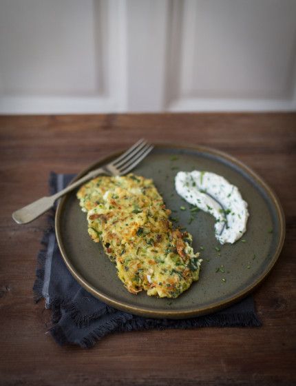 Courgette Cottage Cheese Fritters ⋆ Anne's KitchenAnne's Kitchen Courgette Fritters, Cheese Fritters, Courgette Fritter, Healthy Diners, Zucchini Pancakes, Cottage Cheese Pancakes, Wild Garlic, Small Meals, Super Yummy