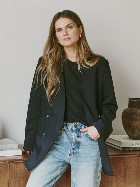 Our Fashion & Creative Director Shares Her 10 Style Rules Creative Director Outfits Women, Sheerluxe Outfits, Lu Hough Style, Creative Director Outfit, Lu Hough, Creative Director Fashion, Building A Wardrobe, Spring Trench Coat, Spring Trench