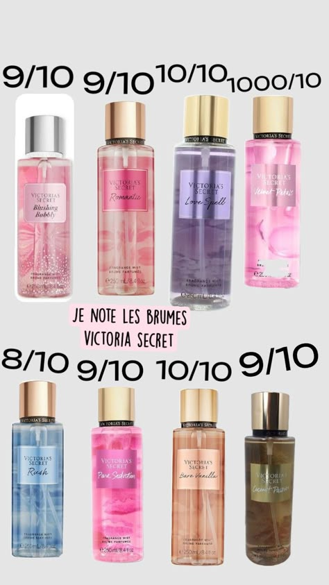 je note les brumes victoria secret Victoria Secret Mist Rating, Best Victoria Secret Perfume, Victors Secret, Viktoria Secret, Victorias Secret Perfumes, Profumo Victoria Secret, Botox Lips, Victoria's Secret Perfume, Romantic Notes