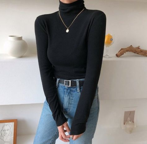 3Color Cozy tight turtleneck sweaters/warm white sweater/sweaters for women/tight long sleeve top/wh Turtleneck Outfit Aesthetic, Black Turtleneck Outfit, Turtleneck Outfit, Ladies Turtleneck Sweaters, Ladies Tops, Womens Turtleneck, Long Sleeve Short Dress, Black Turtleneck, Cotton Blouse