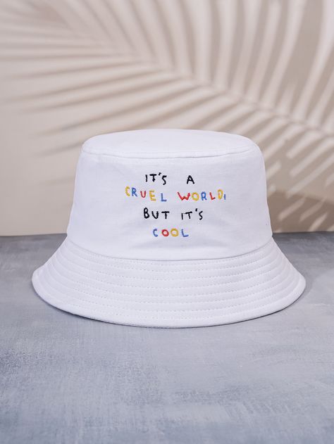 Bucket Hat Painting Ideas, Bucket Hat Design Ideas, Galentines 2023, Bucket Hat Painting, Bucket Hat Diy, Aesthetic Bucket Hat, White Bucket Hats, Bucket Hat Ideas, Handpainted Tote Bags