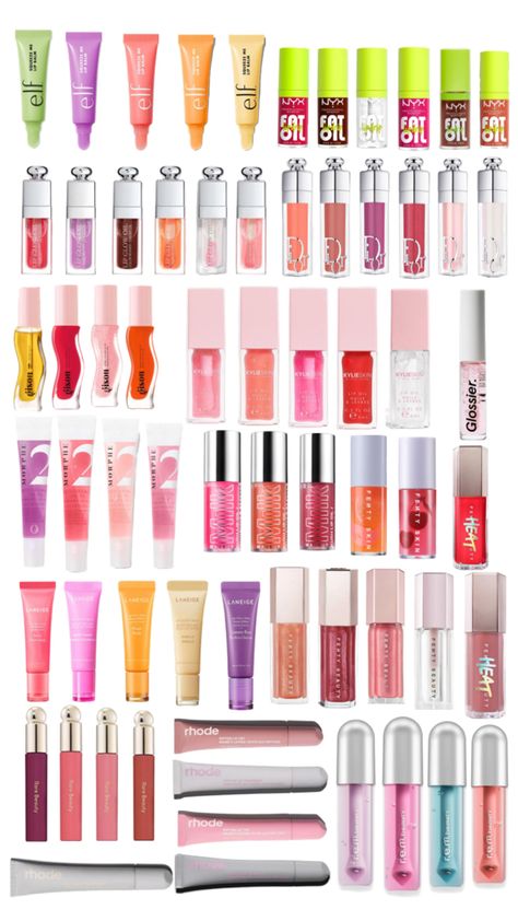 Makeup Needs Products, Makeup Looks And Products, Lip Products Aesthetic, Sephora Lip Gloss, Best Lip Products, Lip Gloss Sephora, Makeup Beauty Room, Sephora Lip, Lip Tints