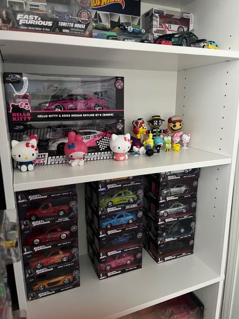 Jdm Car Room Decor, Hot Wheel Decor, Hot Wheels Collection Room, Fast And Furious Room Decor, Hot Wheels Room Decor, Lego Room Decor, Hot Wheels Room, Car Room, Cars Room