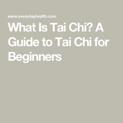 What Is Tai Chi? A Guide to Tai Chi for Beginners Thi Chi For Beginners, Cardiovascular Nursing, Tai Chi For Beginners, Tai Chi Exercise, Tai Chi Chuan, Bone Loss, Sciatica Pain, Overall Health, Cold Therapy