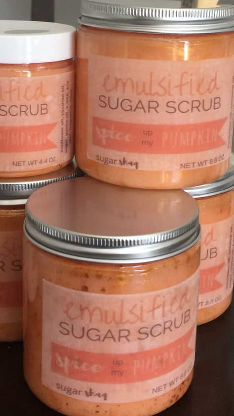 Emulsified Sugar Scrub, Natural Care, Talenti Ice Cream, Sugar Scrub, Pumpkin Spice, Candle Jars, Ice Cream, Cream