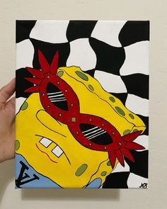 Spongebob Painting, Sponge Bob, Art Paint, Painting Art, Camping, Paintings, Paint, Pins, Art