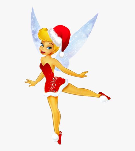 Tinkerbell Images, Christmas Tinkerbell, Tinkerbell Svg, Tinkerbell Christmas, Thick Hairstyles, Chateau Disney, Christmas Transparent, Tinkerbell Wallpaper, Wavy Haircut